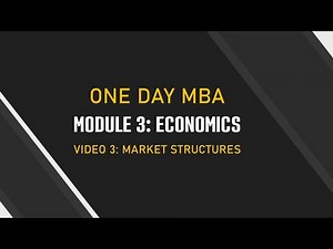 Module 3: V3: Market Structures | الفيديو الثالث:أنواع الأسواق
