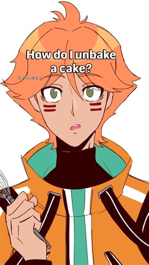 TheFanartFREAK on Instagram: "How do you unbake a cake? #tobeherox #tbhx #animeart #fyp #art #funnyreels"