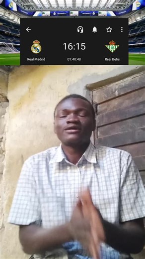 I have been a Real Betis fan since 1777 😁. #realmadrid #realbetis #laliga