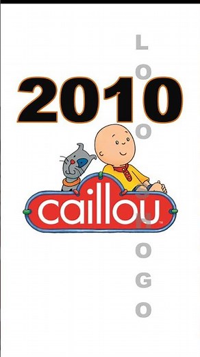 Caillou Logo Evolution #caillou #education #children