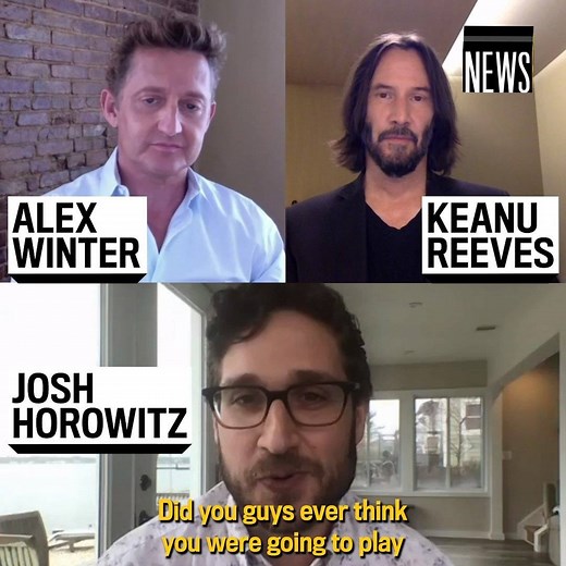 Bill & Ted 3 is finally here! Keanu Reeves and Alex Winter spoke to us about why they decided to face the music and return to their iconic '80s characters after all this time. | MTV News