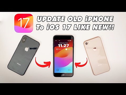 How to Update iOS 15 to 17 | Install iOS 17 on Old iPhone 6s, 7, 8 & X