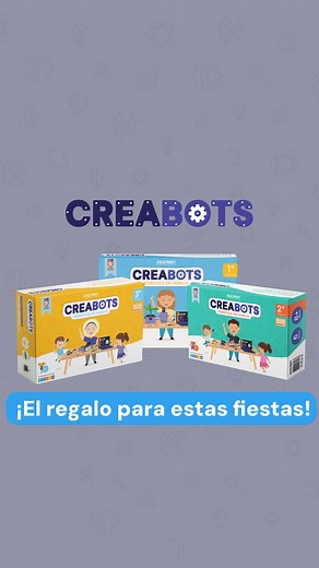 Educabot on Instagram: "🚀 ¡El regalo perfecto estas fiestas! 🎁 Descubrí estos kits de robótica para armar en casa: más de 20 actividades para crear desde tu primer robot hasta un mini auto que manejás con tu celu. ¡Súper fácil, educativo y divertidísimo! 💡🔧 📦 Envíos a todo el país desde tienda.educabot.com ¿Te animás a construir el tuyo? 🤖✨ #Creabots #Robots #KitRobótica #Navidad #Regalos #Fiestas"