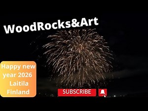 New Year’s Fireworks 2026 | Laitila City & Laitilan Wirvoitusjuomatehdas