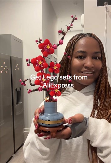 Affordable Lego Flower Sets from AliExpress