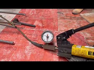 How to do pull out test on rebar