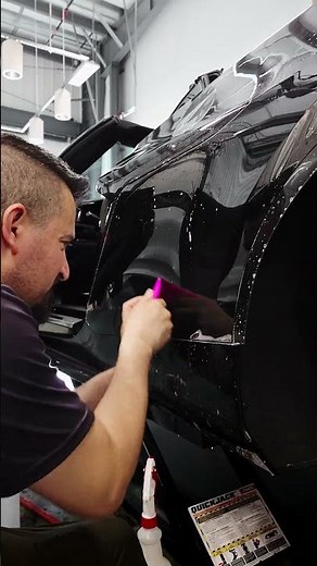 PPF Installation on Corvette C8 Z06 Rear Quarter Panel