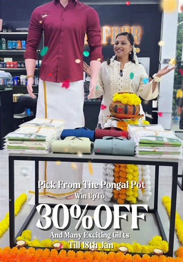 Celebrate Pongal with Exciting Offers at Be Dapper