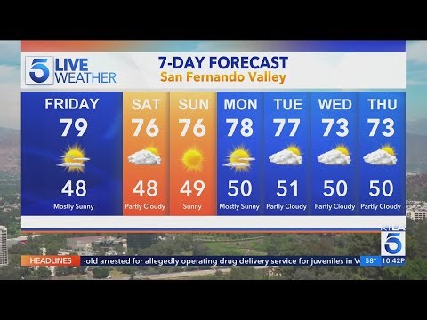 KTLA 5 NEW weather forecast - Thursday Dec. 11, 2025