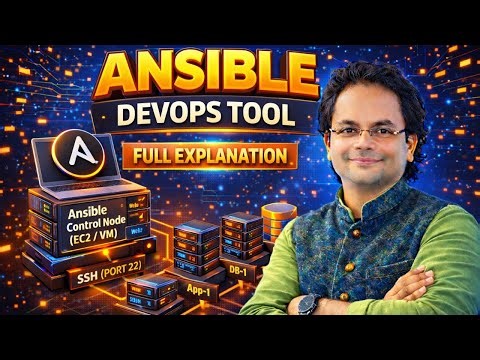 Ansible DevOps Tool in Hindi | Full Explanation with Real Time Examples | 2026