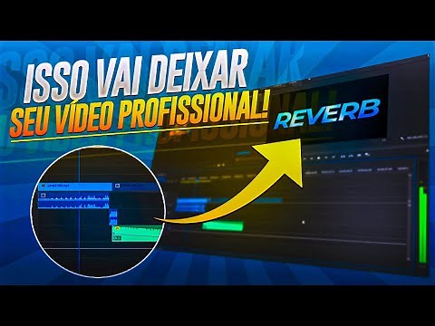 COMO FAZER EFEITO DE ECO NA VOZ NO PREMIERE! (isso vai deixar seu vídeo profissional!)
