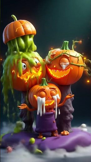 HALLOWEEN CRAZYPARTY #3danimation #animation #cartoon