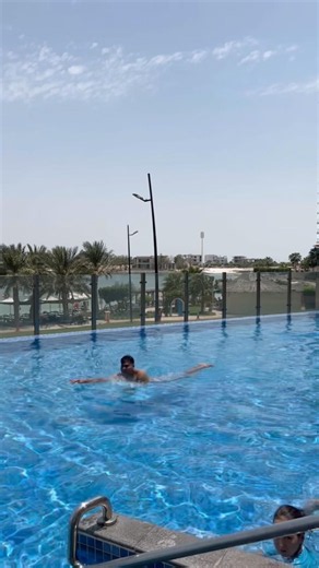 Hot weather with cold water. Seeming is awesome.