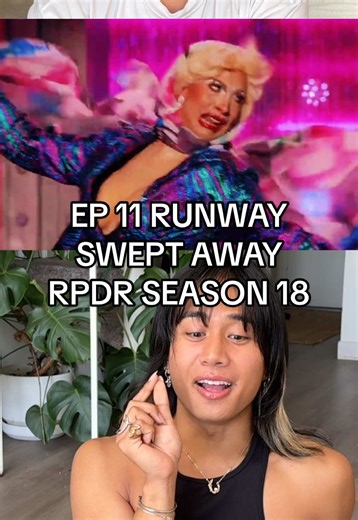 swept away runway rupaul’s drag race season 18 @kevbino @cfinity #dragrace #rupaulsdragrace #rpdr