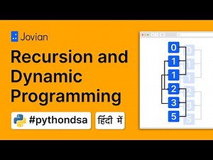 (हिंदी में) Recursion and Dynamic Programming | Data Structures and Algorithms in Python