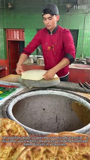 Handmade Clay Oven Baked Biscuits - Traditional Baking Art
