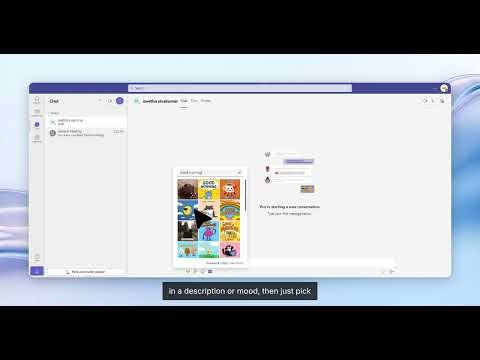 How to Send GIFs in Microsoft Teams - Quick Tutorial 2024