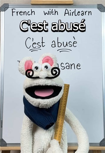 Say THIS in French when someone tells you a crazy story 🤯 #learnfrench #frenchteacher #frenchphrases #frenchlearning #airlearn