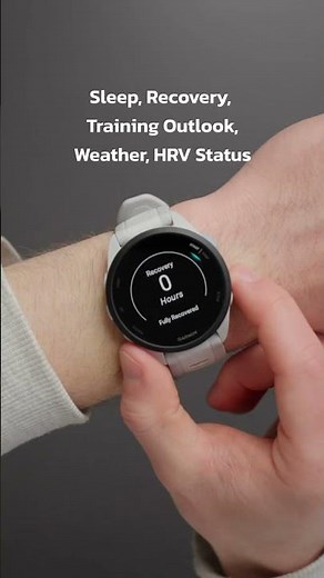 First look at the NEW Garmin Forerunner 165 GPS Running Smartwatch