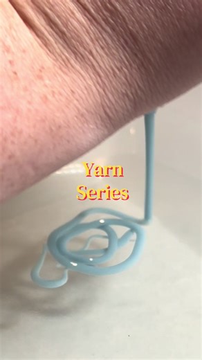 Edit to cap up this series. Check it out if you want to learn how to make bioplastic string. Use the zine in my bio to help guide you through the process #aliveyarn #biothreads #sustainablecrafts #recipe #kitchenscience