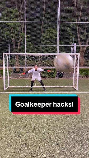 Hacks for goalkeepers #football #gk #goalkeeper #tutorial #gktraining @Tristan