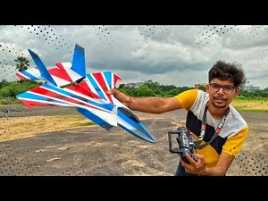 How to Make RC F-35 Fighter Jet/F-35 RC Jet Plane Build & Fly - cardboard rc plane - foam board