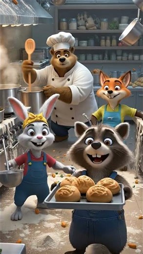 Chef Bear Comedy Bites | Fox Is Back! | #Shorts