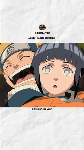 Naruto’s First Hug with Hinata 💖 | The Cutest Blush Moment Ever! #uzamakinaruto #hinatablush