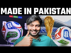 FIFA World Cup 2026 Ball Made in Pakistan? The Truth About Adidas TRIONDA | Sialkot Football Company
