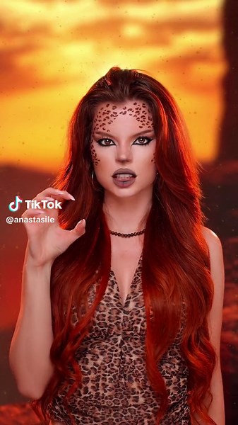 Leopard Stuck in Microwave Incident | Makeup Transition Video