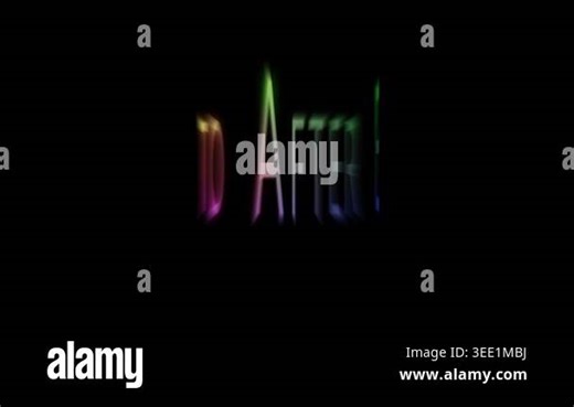Rainbow text animation shimmering colorful letters motion graphics fast digital transition modern style. Colorful rainbow text animation abstract motion graphics digital transition Stock Video Footage - Alamy