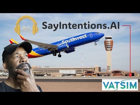Vatsim Fanatic tries AI ATC
