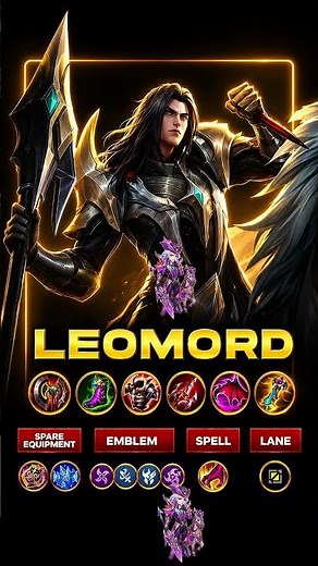 Leomord Best Build 2026 🔥 Top Global Pro Build | Meta 1v5 Damage Guide MLBB