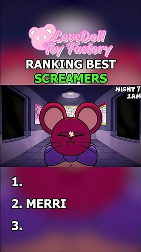 🔥RANKINGS BEST SCREAMERS OF LOVEDOLL TOY FACTORY🔥