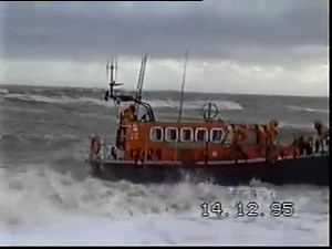 RNLI lifeboat launch in rough sea | Magic Device