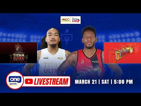 LIVE: TITAN ULTRA vs. SAN MIGUEL | PBA 50 COMMISSIONER’S CUP | MARCH 21, 2026
