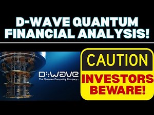 D-Wave Quantum Financial Analysis | Investors need to view this stock with caution! $QBTS