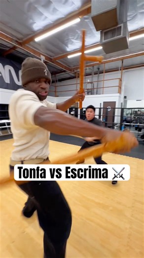 Tonfa vs Escrima ⚔️ #kali #fightscene