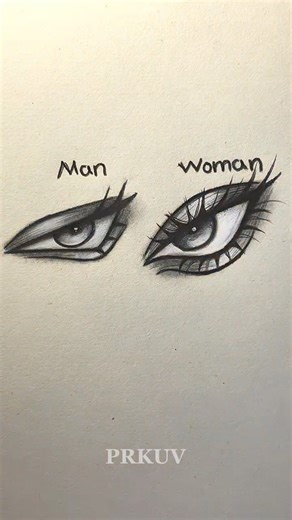 How to draw triangle Eyes man and womanTutorial ✏️ #drawing #tutorial #howtodraw#eyes #art
