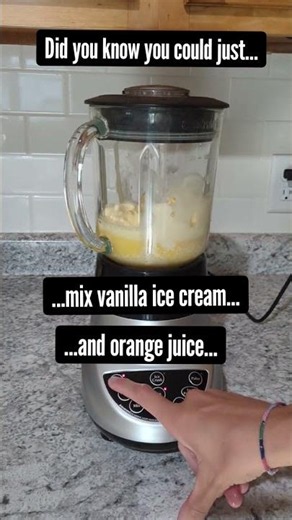 Easy Orange Julius - Like and subscribe for more simple, few ingredient recipes!