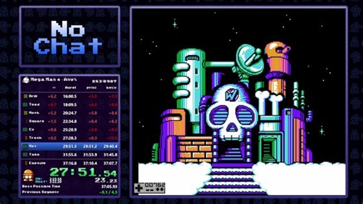 (37:14) Mega Man 4 any%