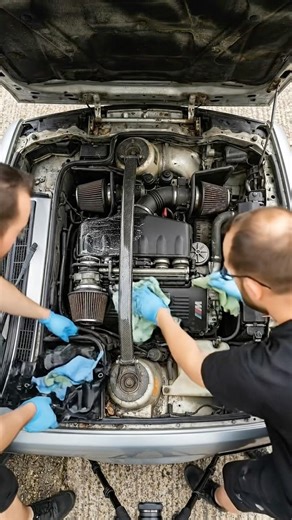 Insanely Satisfying Engine Bay Cleaning | BMW M Power Restore 🧼
