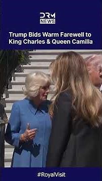 ROYAL FARWELL: Trumps and Royals Exchange Final Pleasantries at the White House | DRM News | AC1C