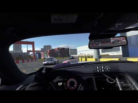 Racing in VR - (may contain swearing) Gran Turismo with a G29 wheel