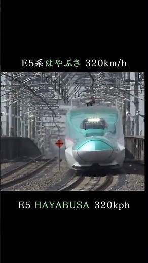 E5系はやぶさ 大爆走