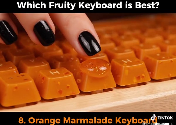 El teclado frutal más relajante para ti