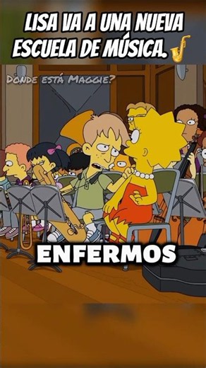 Lisa goes to a new music school.🎵#TheSimpsons #Lisa