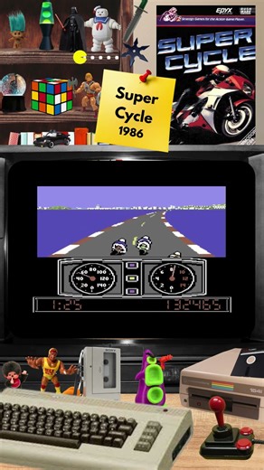 C64 - Super Cycle - 1986