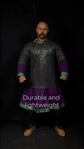 Comment "Hauberk" and I’ll send it straight to your DMs #hauberk #chainmail #vikingage | Rusłana Medieval Wardrobe - Dead People Style