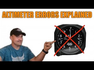 Altimeter Errors Explained (IFR Ground Course Lesson 4)